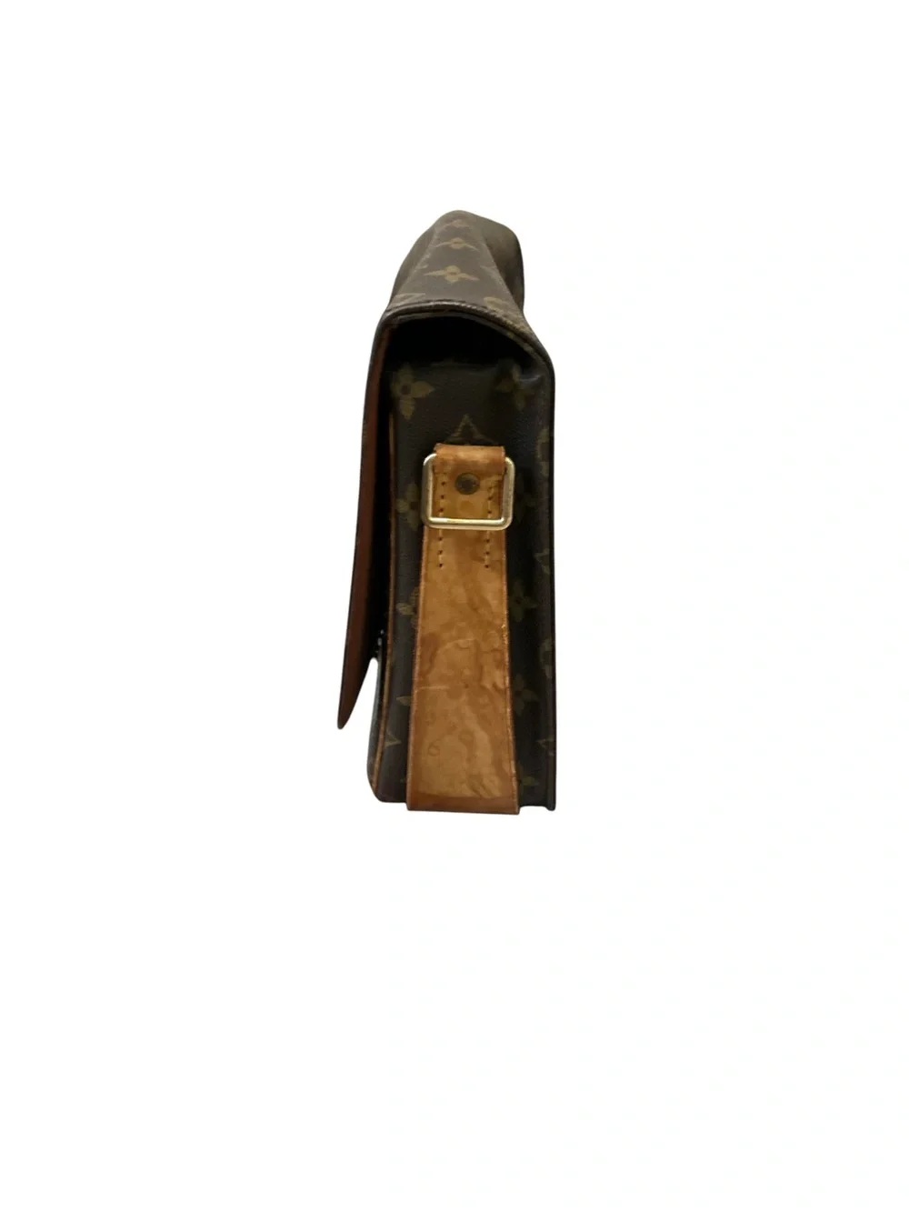 Louis Vuitton LV Monogram Cartouchiere GM Bag Canvas Leather Crossbody Purse - Picture 14 of 14